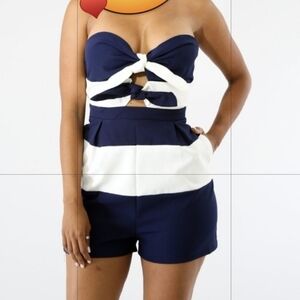 Nautical-Themed Romper